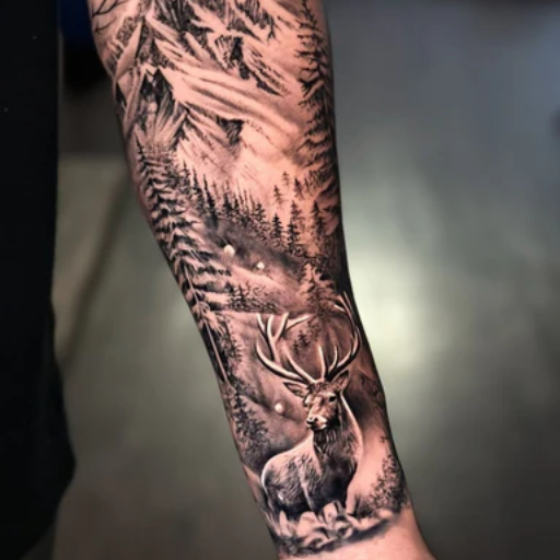 What are some meaningful animal tattoos for men